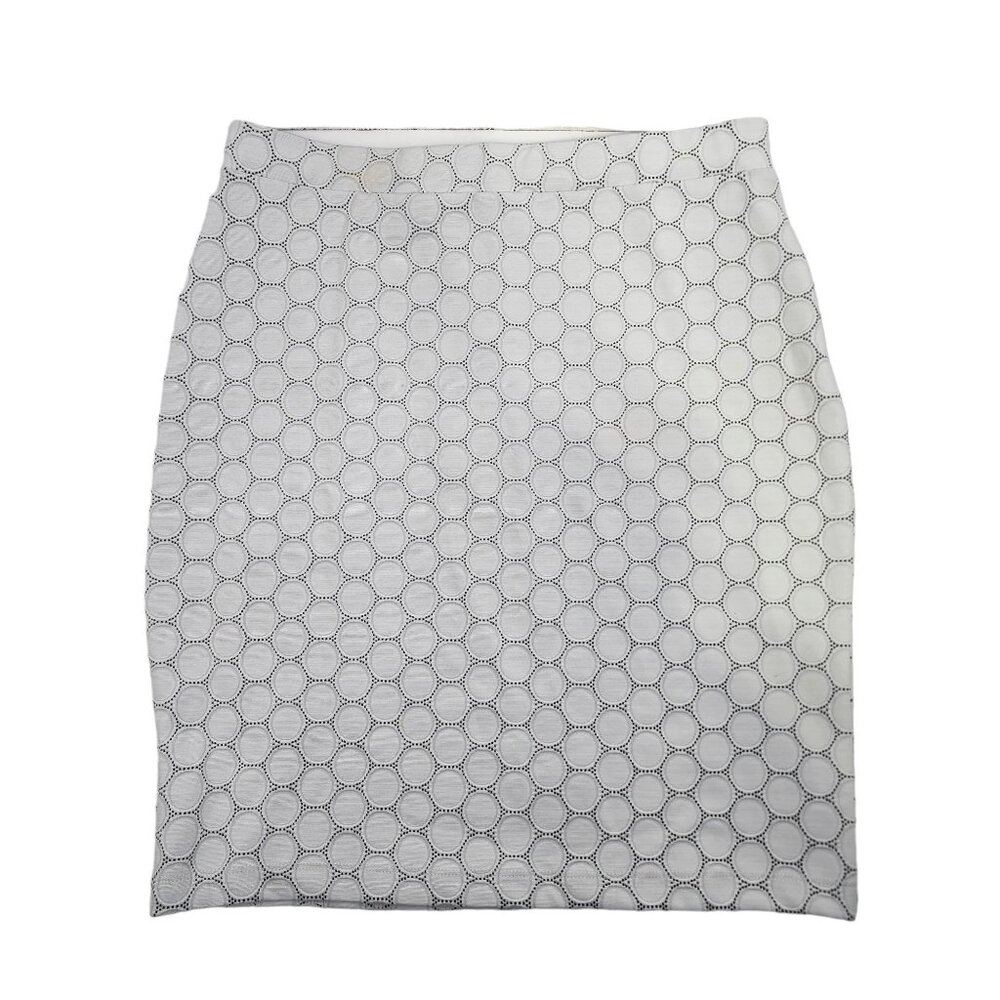 Leota‎ Skirt Circle Print Women's Size PM Nylon Polyester Spandex Blend